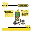 thumbnail image 4 of General Tools RHMG650 9-in-1 Thermo-Hygrometer Pin/Pinless Moisture Meter, 4 of 4