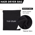 thumbnail image 3 of Miangastore Hotel Home Hair Dryer Bag Drawstring Bag Container Hair Dryer Storage Pouch, 3 of 8