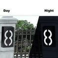 thumbnail image 5 of LED Solar House Number Light, Garden Address Numbers Solar Powered Address Sign Outdoor Plaques and Wall Art Lighted Up for Home Yard Street, 5 of 6