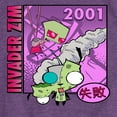 thumbnail image 3 of Invader ZIM - ZIM with Kanji Failure - 2001 - Toddler And Youth Girls Short Sleeve Graphic T-Shirt, 3 of 5