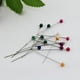thumbnail image 4 of Billuyoard 40 piezas de alfileres de costura de perlas para el hogar, agujas manuales de plástico para manualidades, Kit de cuentas redondas para Tela de costura y artesanía PC 1, 4 of 6