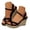 Black, variant on Pandaie Platform Wedge Sandals for Women 3.54 Inch Comfortable Arch Support Dressy Summer Open Toe High Heels with Ankle Strap Buckle Black Size 6