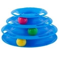 thumbnail image 1 of Pet Zone Busy Ball Three Tier Tower Track Interactive Toy Cat and Kitten Toy, 1 of 5
