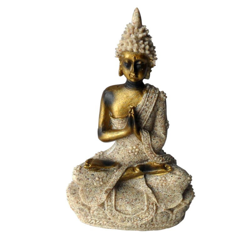 Generic The Hue Sandstone Meditation Buddha Statue Sculpture Hand Carved Figurine #2
