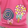 thumbnail image 3 of Children Kids Casual Letter Printed Long Sleeve Hoodie Pullover Sweatshirt Tracksuit Jogger Sweatpants Unisex 2 PC Sweatsuit Set Big Girls Outfits Kids Clothes Tops Girls Blankets Girls Clothes Size 8, 3 of 4