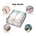 thumbnail image 2 of Organizador de cajones para ropa interior, 3 cajones de caja de almacenamiento, divisores compatibles con calcetines, corbatas, ropa interior y otros accesorios pequeños, 2 of 5