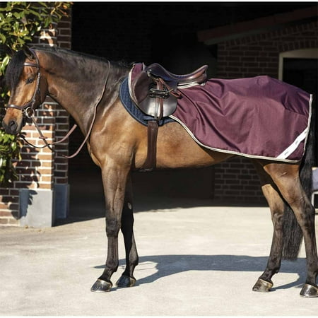 Amigo Ripstop Competition Sheet (No Fill, Fleece Lining), Fig (Navy/Tan Trim), Size: Small