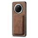 thumbnail image 4 of For Huawei Mate 70 Case Retro Leather TPU Phone Back Cover with Detachable Card Slot - Green, 4 of 5