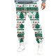 thumbnail image 1 of Pantalones largos para hombre, pantalones deportivos ajustados para correr, pantalones deportivos con cordón, pantalones con estampado navideño, pantalones para hombre, 1 of 4