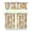 Pumpkin-116, variant on Rustic Autumn Harvest Design Kitchen Curtains 3-Piece Set Pumpkin Thanksgiving Theme Panels