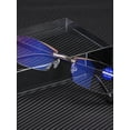 thumbnail image 5 of 4pcs Rimless Reading Glasses Blue Light Blocking Computer Reading Eyeglasses Reusable Rectangular Glasses Lightweight Eyewear Glasses 100/150/200/250 for Men Women Reading, 5 of 5