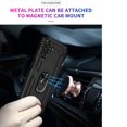 thumbnail image 4 of Dteck Military Grade Drop Impact for Samsung Galaxy S23 FE Case 360 Degrees Metal Rotating Ring Kickstand Holder Armor Heavy Duty Shockproof Cover for Galaxy S23 FE 5G,Black, 4 of 7