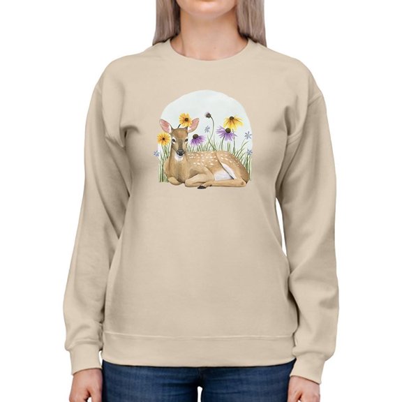 Wild Woodland Ii. Sweatshirt Women -Grace Popp Designs, Female x-Large