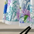thumbnail image 5 of Coolnut 60" Dahlia Round Tablecloth, Waterproof Outdoor Tablecloth with Umbrella Hole and Zipper, for Kitchen Dining Picnic Party Home Decor, 5 of 7