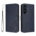 thumbnail image 1 of Flip Case for Samsung Galaxy A55 5G RFID Blocking Magnetic Clasp Wallet Case with 3 Card Slots and Kickstand Function, 1 of 4