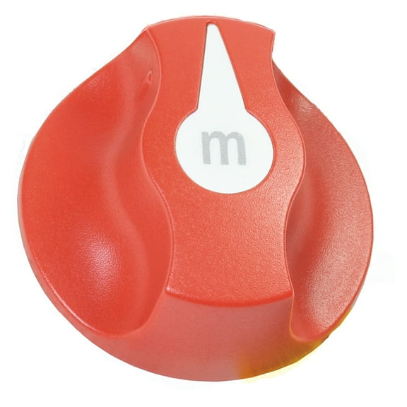 Blue Sea Systems BS-7901 M Series Battery Switch Replacement Knob, Red