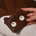 thumbnail image 1 of ZZkhGO Faux Leather Mini Coin Purse, Slim Soft Card Wallet with Magnetic Proof ID Pouch, Compact Cash Holder for Small Change Cards Daily Use, 1 of 6