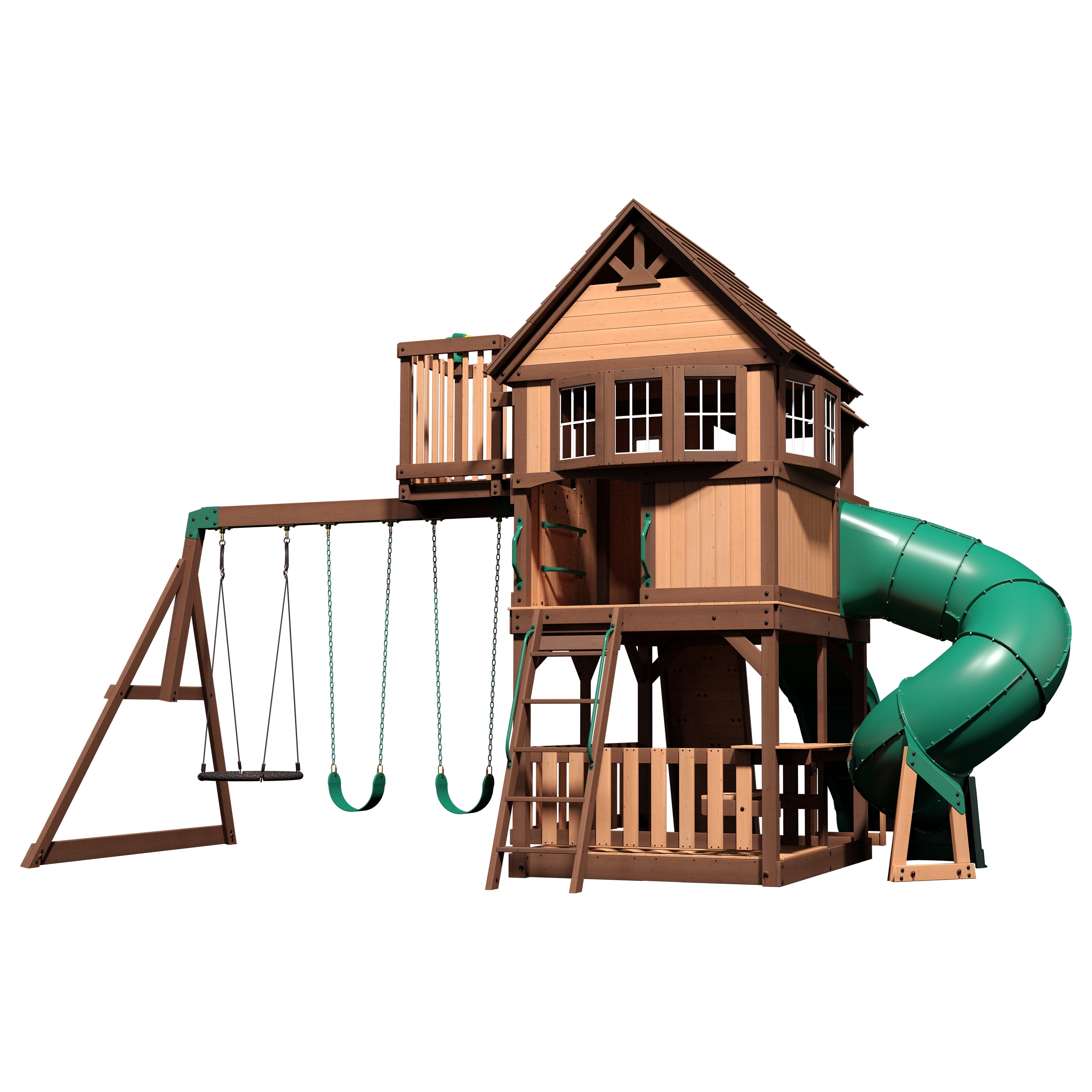 Skyfort III Swing Set – Backyard Discovery