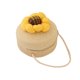 thumbnail image 2 of Bolsa de hombro de paja de girasol para niños y niñas Ehuebsd Mini bolso de princesa informal de viaje de verano, 2 of 7