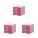 thumbnail image 3 of Organizador de cajones de plástico Moyic Tamaño ABS Caja de almacenamiento Rosa Type1 NO1, 3 of 6