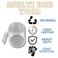 thumbnail image 3 of DE Pool Filter Powder Compatible with All DE Filters | DE Pool with EZ Transparent Design | Large Scooper Measures All Chemicals | DE 1 Pound, 3 of 7