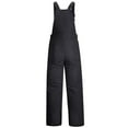 thumbnail image 4 of Bibifish Men Women Ski Pants Outdoor Waterproof Windproof Warm Overalls Plus Size Loose Fit Outdoor Snow Trousers Adjustable Waist Insulated Outdoor Cargo Snowboarding Overalls, 4 of 5