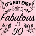 thumbnail image 3 of CafePress - Fabulous 90Th Birthday - Women's Nightshirt, 3 of 4