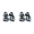 thumbnail image 2 of maskred 4pcs Alliage d'Aluminium Nylon Roue Écrou de Blocage pour 1/10 Axial SCX10 Crawler Robuste et Durable Alliage d'Aluminium Nylon Roue Titane 2Set, 2 of 6