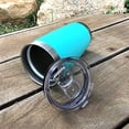 thumbnail image 5 of Stainless Steel Tumbler with Lid and Straw - Teal by Chillout Life for Unisex - 20 oz Tumbler, 5 of 10