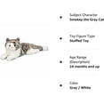 thumbnail image 4 of Douglas Smokey Gray Cat Plush Stuffed Animal, 4 of 9