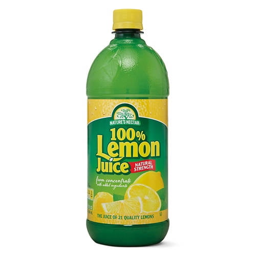 Lemon juice at walmart best sale