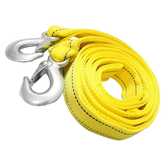 WORGEOUS Car Towing Rope Nylon Truck Trailer Pulling Rope Heavy Duty Recovery Tow Strap