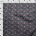 thumbnail image 2 of oneOone Cotton Silk Fabric Leaves & Floral Block Print Fabric BTY 42 Inch Wide, 2 of 4