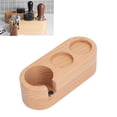 thumbnail image 2 of Soporte de madera para filtro de café, 3 agujeros, evita resbalones, soporte de madera para tapete, estación de manipulación, Base de madera de 51mm/2 pulgadas, 2 of 14