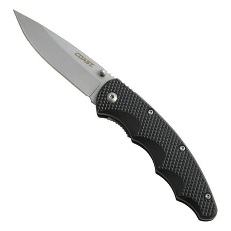 Coast  LX311  Black  Stainless Steel  7.3 in. (Best Low Cost Knife Set)
