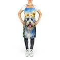 thumbnail image 2 of Carolines Treasures DAC6020APRON 30 x 27 in. Bearded Collie in Sunflowers Apron, 2 of 5