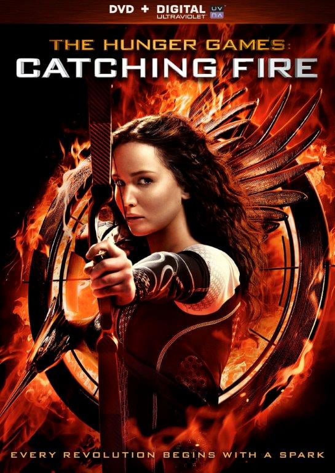 The Hunger Games & Catching Fire 2 Movie Set (DVD Ultraviolet) - image 2 of 2