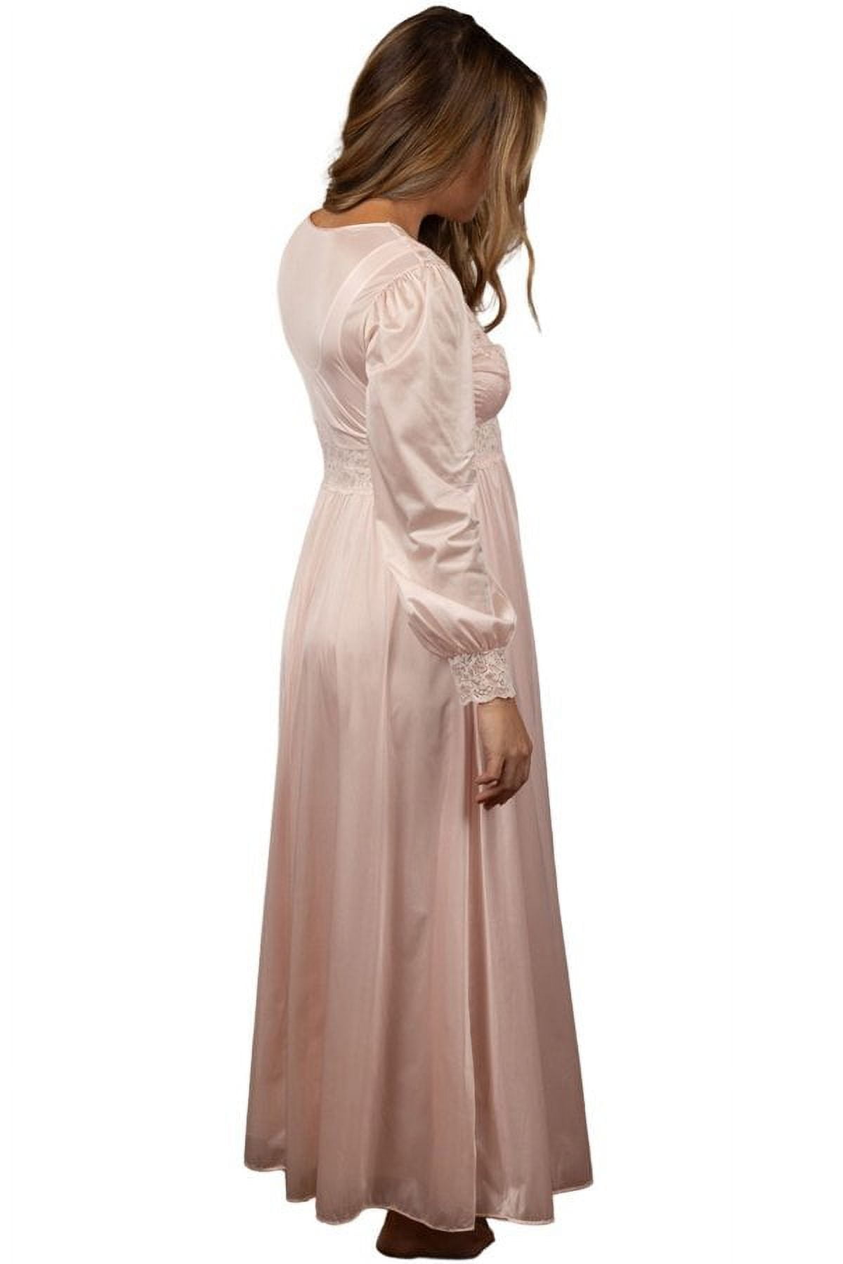 Shadowline Lingerie by Velrose Blush Peignoir Set 50737/50737X