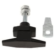 thumbnail image 2 of koolsoo T Lock Handle Garage Door Opener Retractable Secure Fit For s Trailer, 2 of 5