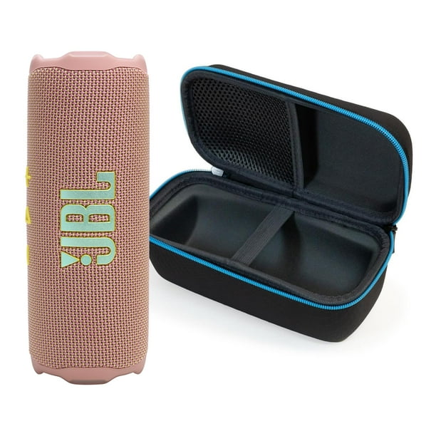 Altavoz JBL Flip 7 Rosa Bluetooth Impermeable + Funda rígida