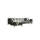 thumbnail image 1 of Sala Roma derecha REMATESMXMUEBLES lino gris, 1 of 4