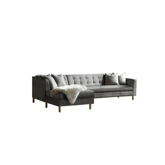 Sala Roma derecha REMATESMXMUEBLES lino gris