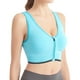 thumbnail image 2 of Brasier sin Varillas Mujer Sujetador Deportivo con Cremallera Frontal para Mujer, Top de Yoga para Correr, Transpirable, con Soporte, sin Costuras, Cómodo y para Fitness Extra Grande, 2 of 4