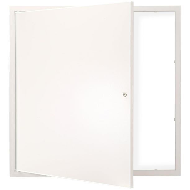 Panel de acceso VEVOR Metal de 60 x 60 cm para plafones y paneles de yeso, color plateado