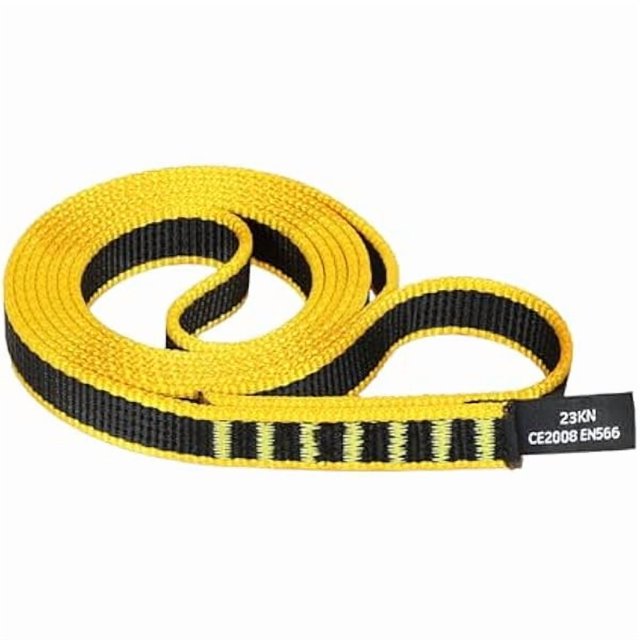 wonima02 18mm Nylon Climbing Sling Runner 23KN CE2008/EN566 Certified - Webbing Straps for Outdoor Rock Climbing, Rappelling, Swing, Yoga Hammock etc