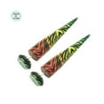 thumbnail image 1 of 2 Acrylic 16G Multi Stripe Fake Ear Stretchers, 1 of 2