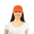 thumbnail image 2 of DALIX Pizza Slice Hat Baseball Cap in Orange, 2 of 7