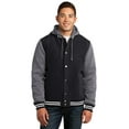 thumbnail image 1 of Chaqueta con aislamiento Sport-Tek® Letterman. JST82 deporte-tek JST82, 1 of 1