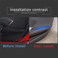 thumbnail image 4 of TINKI Soft Carbon Fiber Interior Door Armrest Panel Trim Cover Compatible with Chevrolet Corvette C8 Stingray 2020-2023, Car Door Armrest Panel Decoration Sticker, 4 of 13