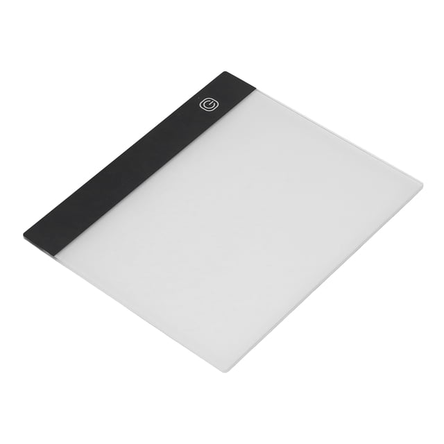 LED Light Box Tracer, Artcraft Tracing Light Pad Soft White Light Professional With USB Power Cable For Drawing Sketching Painting 6 Levels Brightness